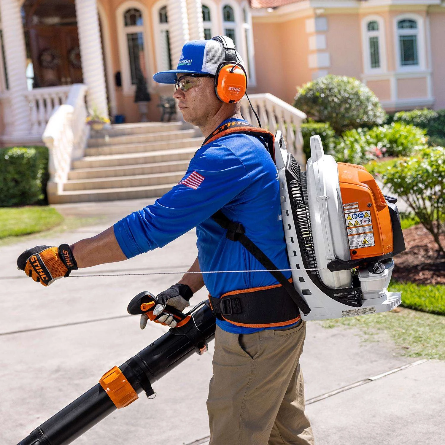 STIHL Magnum BR 800 C-E 239 Mph 912 CFM Gas Backpack Leaf Blower 8 STIHL Magnum BR 800 C-E 239 Mph 912 CFM Gas Backpack Leaf Blower - Image 6