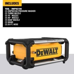 DeWalt DWPW2100 OEM Branded 2100 Psi Electric 1.2 Gpm Pressure Washer -Power Lawn Equipment 036f10c5 ce07 4157 b8a4 e1aba2345ad7