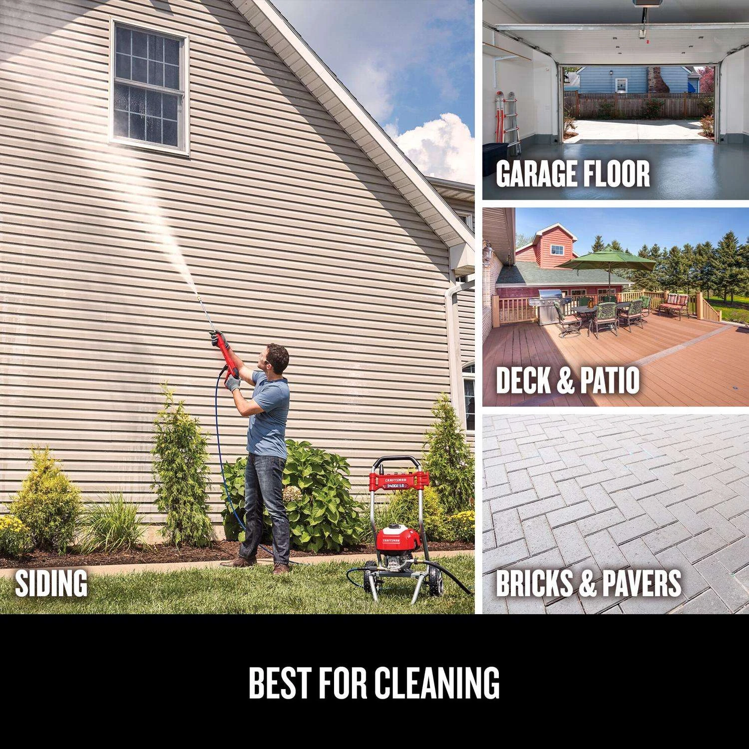 Craftsman CMEPW2400 2400 Psi Electric 1.1 Gpm Pressure Washer 8 Craftsman CMEPW2400 2400 Psi Electric 1.1 Gpm Pressure Washer - Image 6