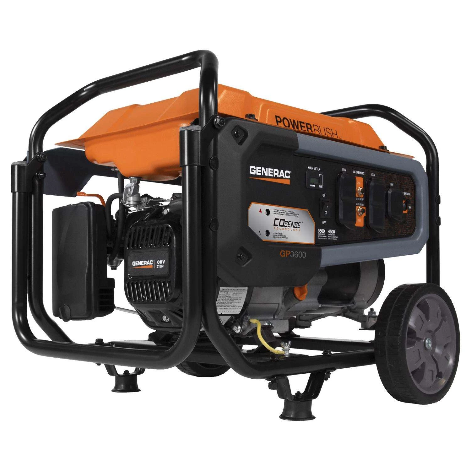 Generac 3600 W 4500 W 120 V Gasoline Portable Portable Generator 3 Generac 3600 W 4500 W 120 V Gasoline Portable Portable Generator