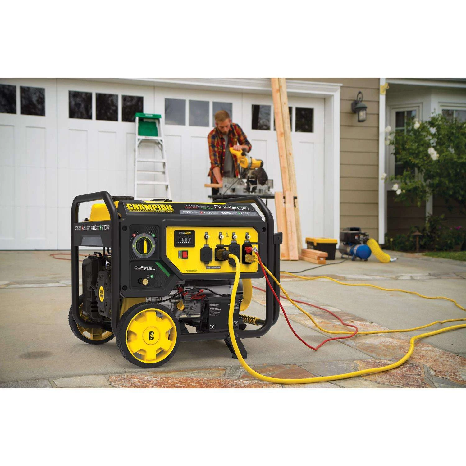 Champion 7500 W 240 V Gasoline Or Propane Portable Generator 10 Champion 7500 W 240 V Gasoline Or Propane Portable Generator - Image 8