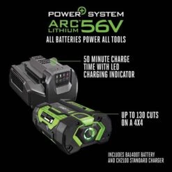 EGO Power+ CS1611 16 In. 40 Cc 56 V Battery Chainsaw Kit (Battery & Charger) -Power Lawn Equipment 10fafeaf 8e39 46c3 8c21 b26523bbd7af