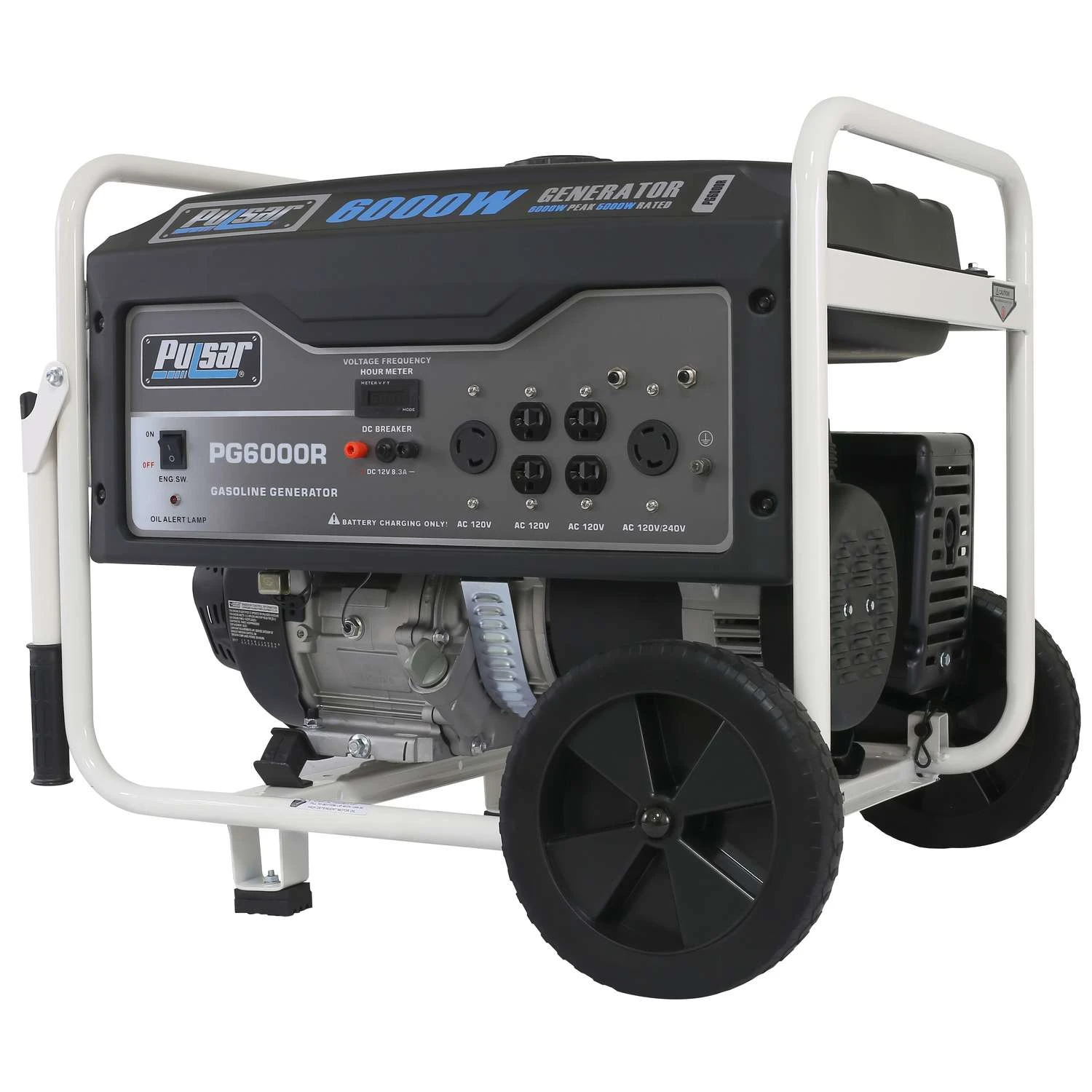 Pulsar 5000 W 120/240 V Gasoline Portable Generator 5 Pulsar 5000 W 120/240 V Gasoline Portable Generator - Image 3