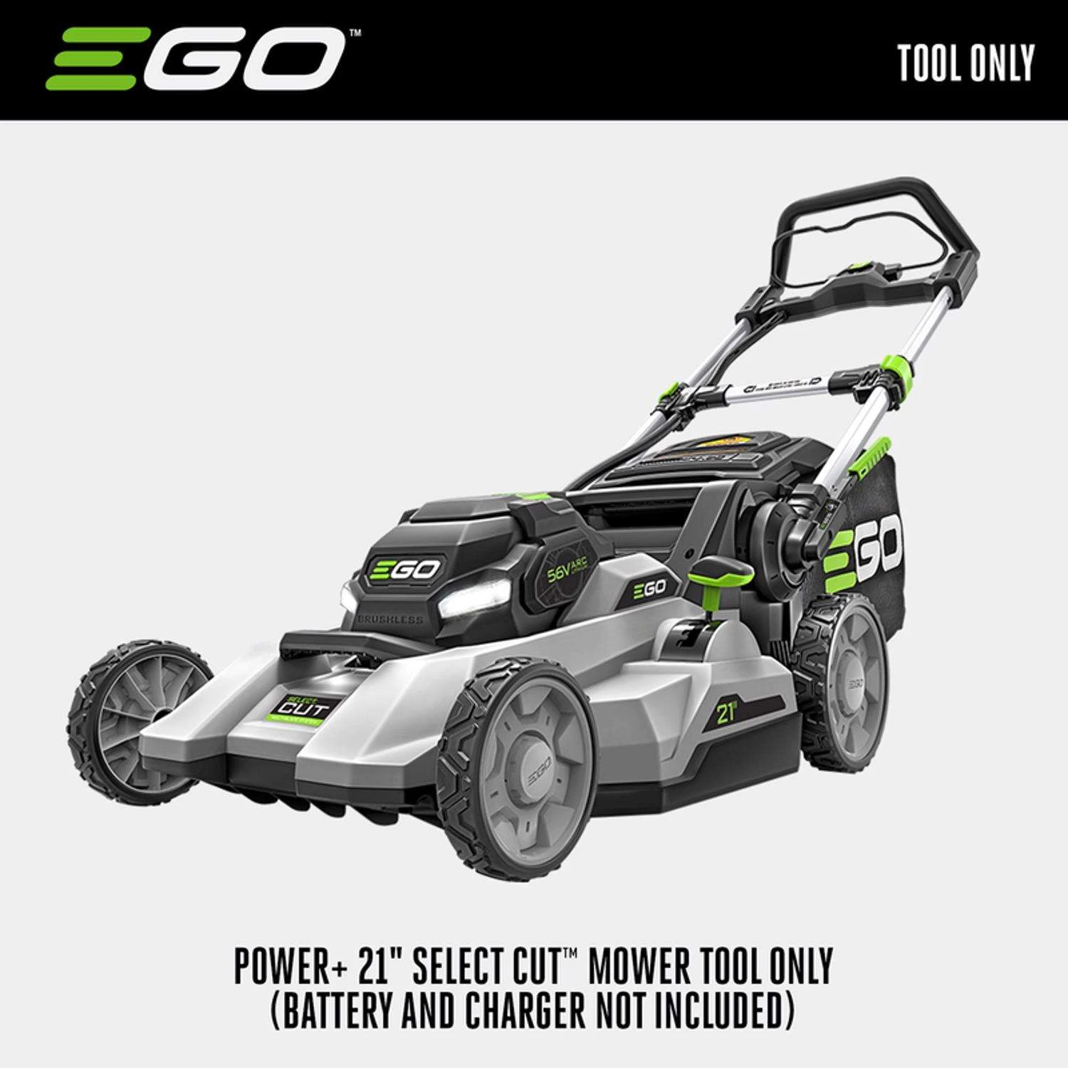 EGO Power+ LM2130 21 In. 56 V Battery Lawn Mower Tool Only 4 EGO Power+ LM2130 21 In. 56 V Battery Lawn Mower Tool Only - Image 2