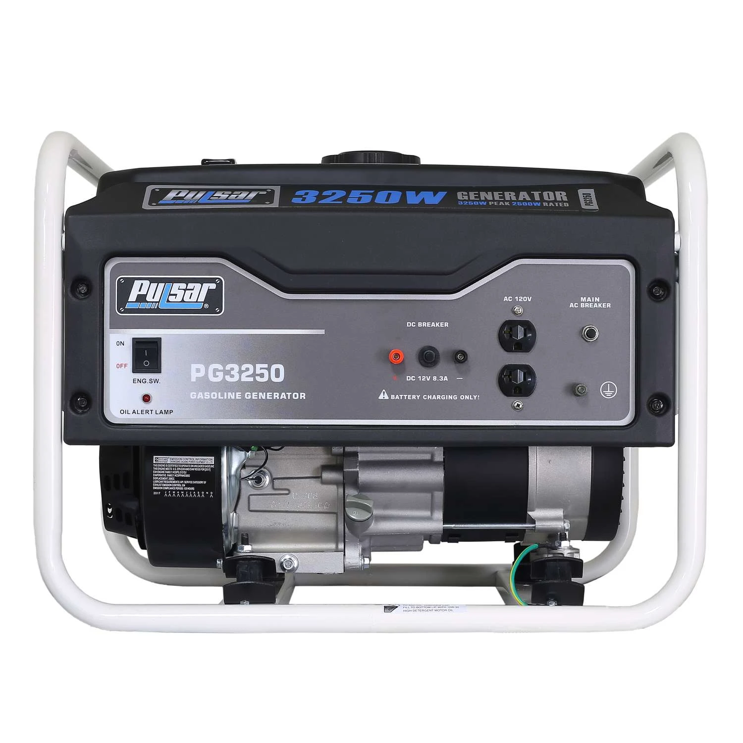 Pulsar 2500 W 120 V Gasoline Portable Generator 4 Pulsar 2500 W 120 V Gasoline Portable Generator - Image 2