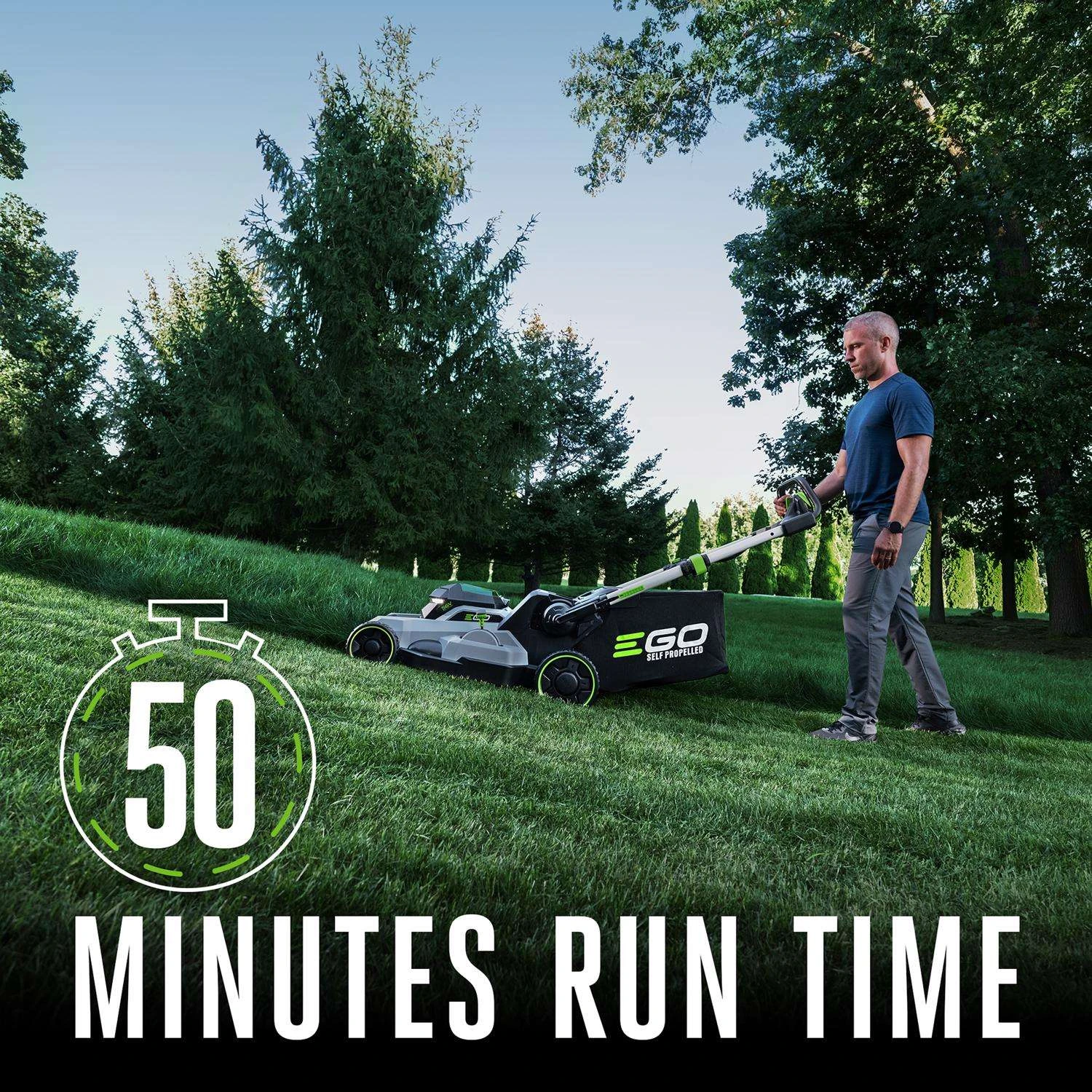 EGO Power+ LM2114SP 21 In. 56 V Battery Self-Propelled Lawn Mower Kit (Battery & Charger) W/ 6.0 AH BATTERY 7 EGO Power+ LM2114SP 21 In. 56 V Battery Self-Propelled Lawn Mower Kit (Battery & Charger) W/ 6.0 AH BATTERY - Image 5