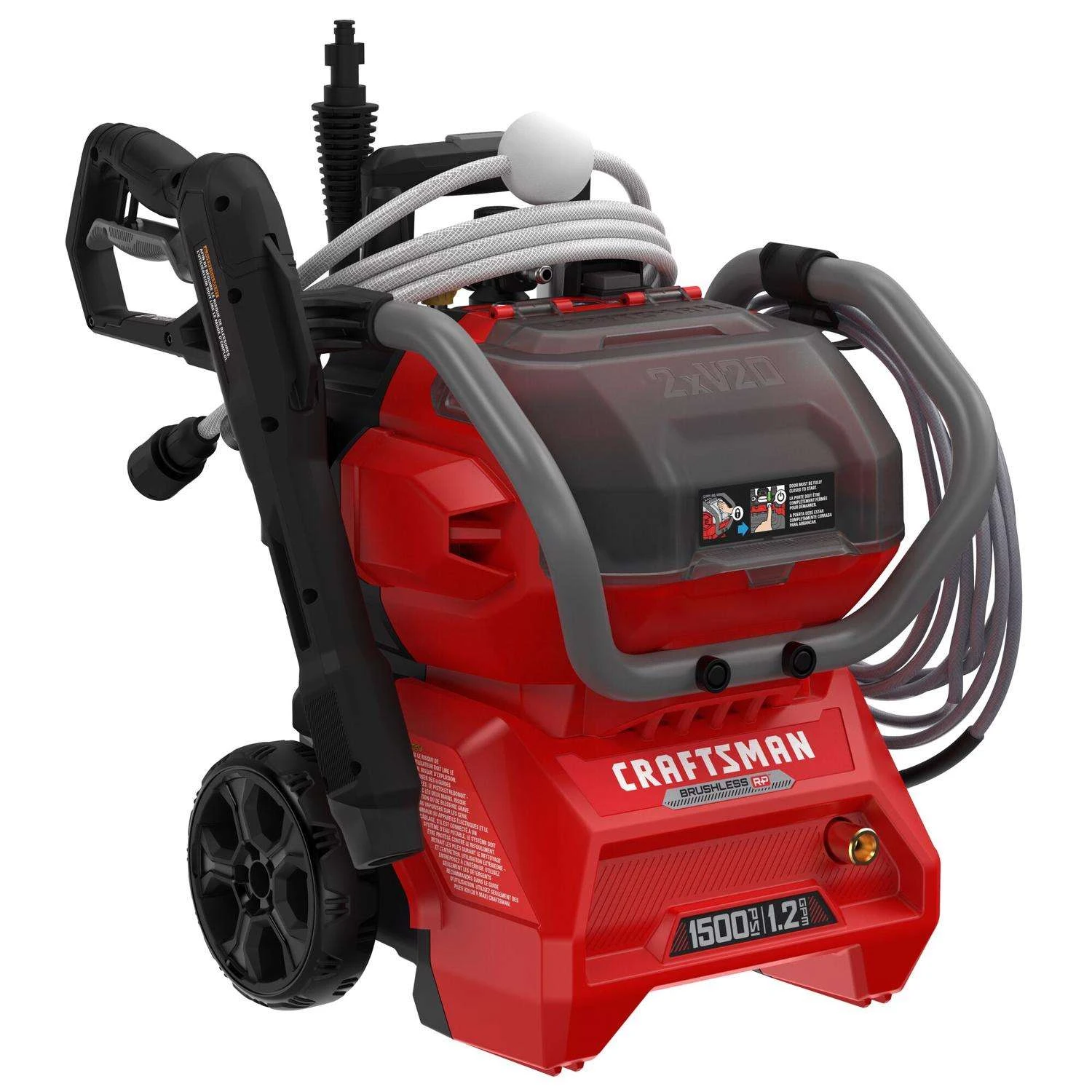 Craftsman V20 CMCPW1500N2 1500 Psi Battery 1.2 Gpm Pressure Washer 3 Craftsman V20 CMCPW1500N2 1500 Psi Battery 1.2 Gpm Pressure Washer