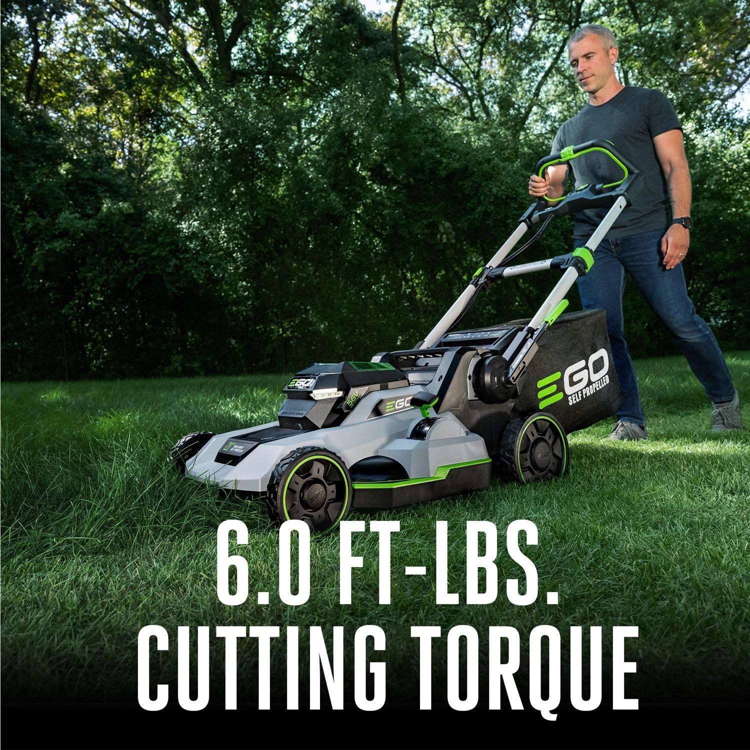 EGO Power+Touch Drive LM2125SP 21 In. 56 V Battery Self-Propelled Lawn Mower Kit (Battery & Charger) W/ 7.5 AH BATTERY 7 EGO Power+Touch Drive LM2125SP 21 In. 56 V Battery Self-Propelled Lawn Mower Kit (Battery & Charger) W/ 7.5 AH BATTERY - Image 5