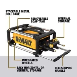 DeWalt DWPW2100 OEM Branded 2100 Psi Electric 1.2 Gpm Pressure Washer -Power Lawn Equipment 1d44b93f 1ad7 4858 846a 791b8c3418b8