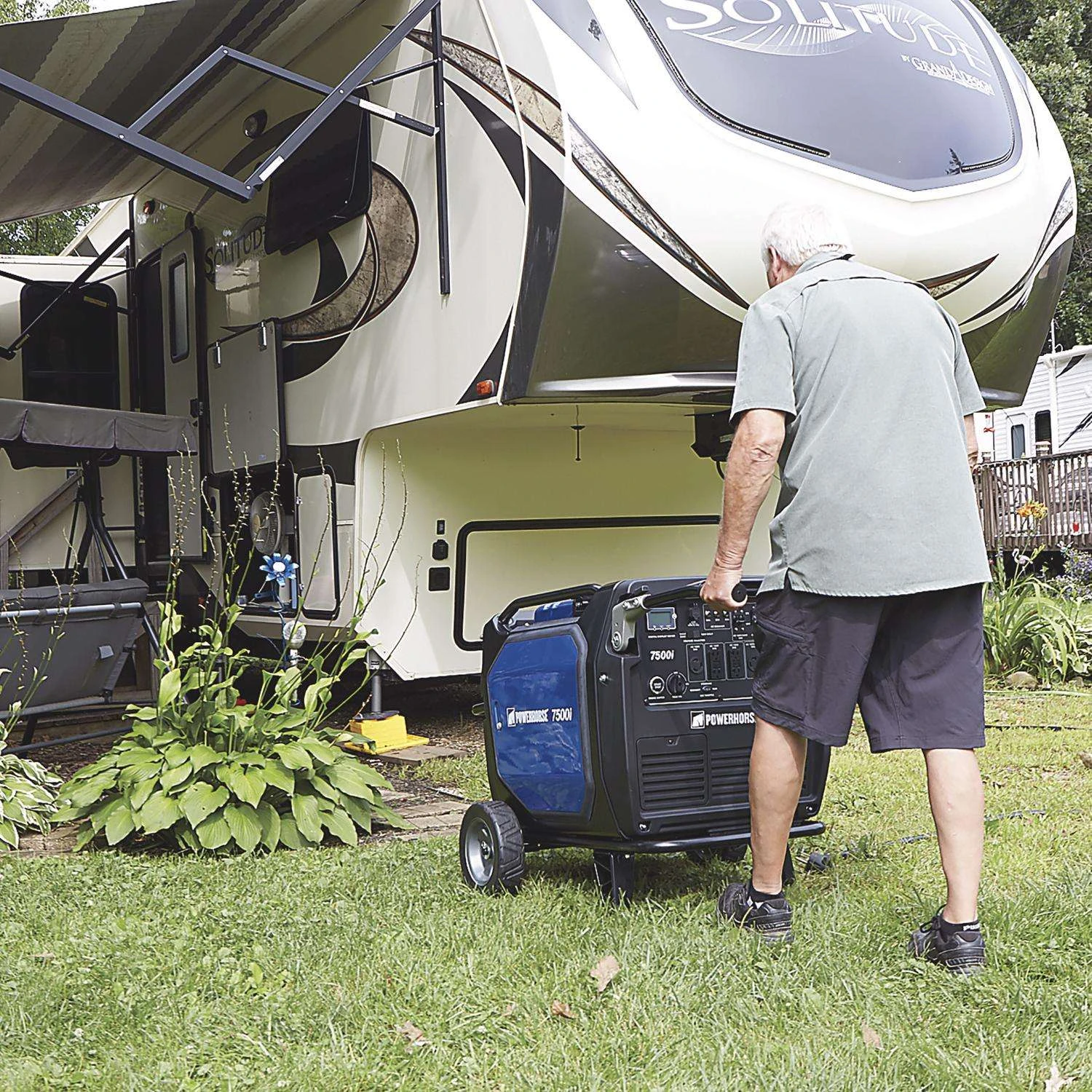 Powerhorse 240 V Gasoline Generator 6 Powerhorse 240 V Gasoline Generator - Image 4