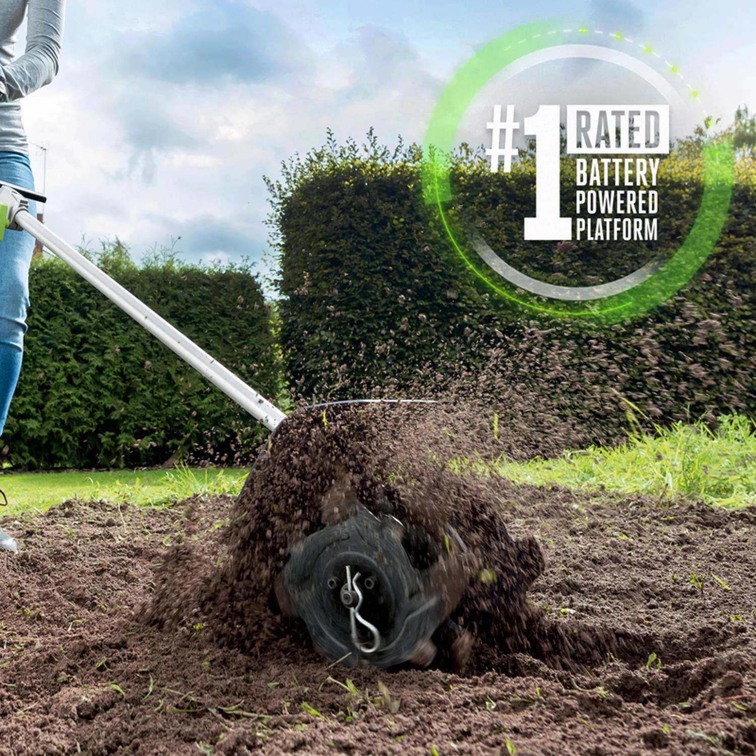 EGO Power+ Multi-Head System CTA9500 8 In. Cultivator Attachment 5 EGO Power+ Multi-Head System CTA9500 8 In. Cultivator Attachment - Image 3