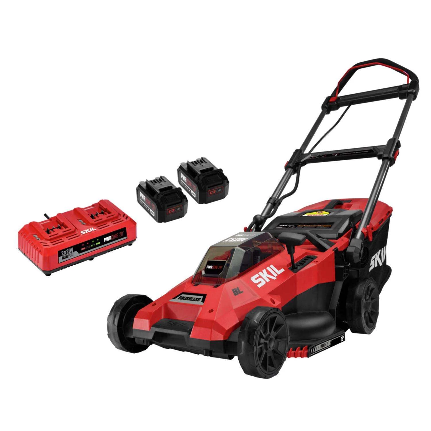 SKIL PWR CORE 20 PM4912B-20 18 In. Battery Lawn Mower Kit (Battery & Charger) 3 SKIL PWR CORE 20 PM4912B-20 18 In. Battery Lawn Mower Kit (Battery & Charger)