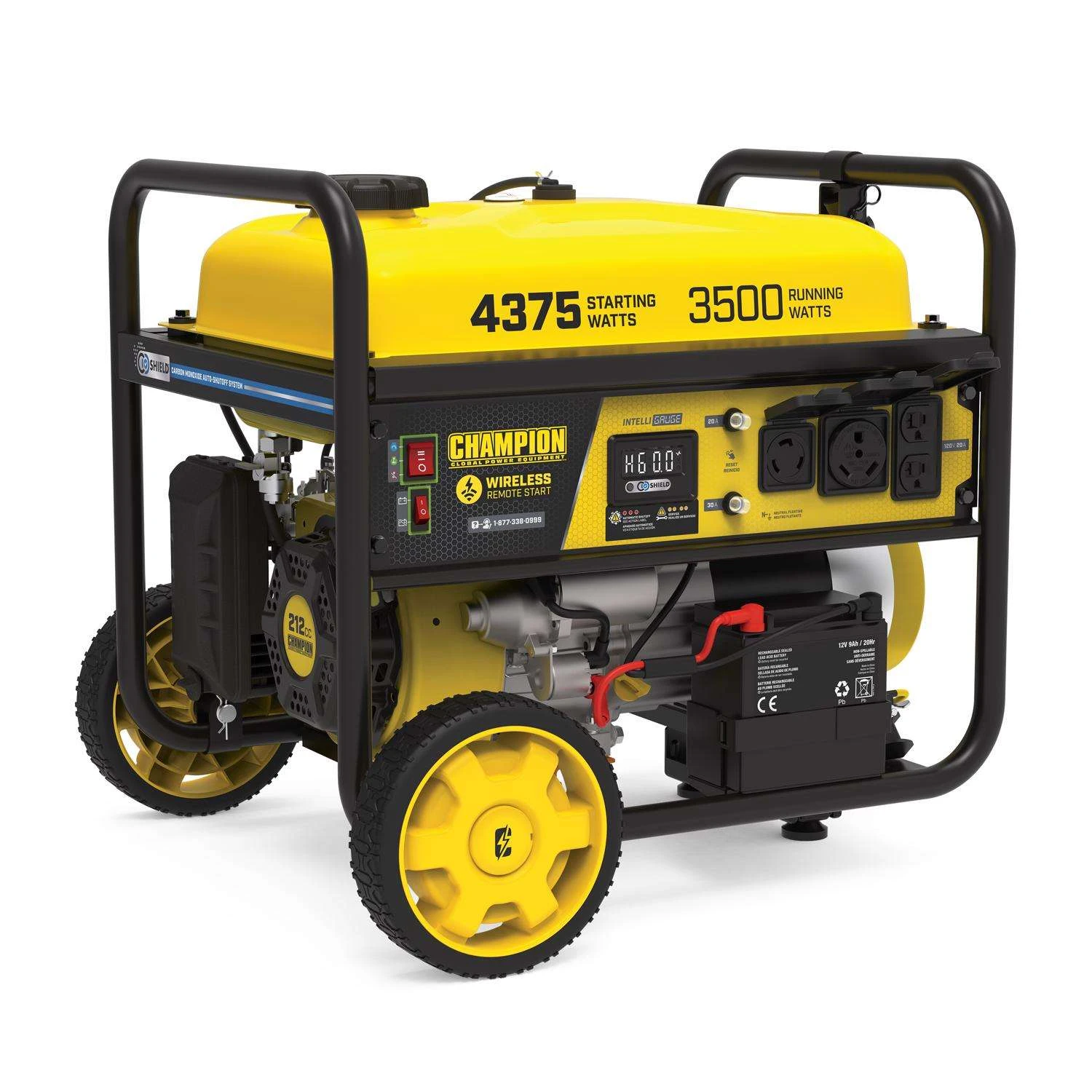 Champion 3500 W 120 V Gasoline Or Propane Portable Generator 3 Champion 3500 W 120 V Gasoline Or Propane Portable Generator