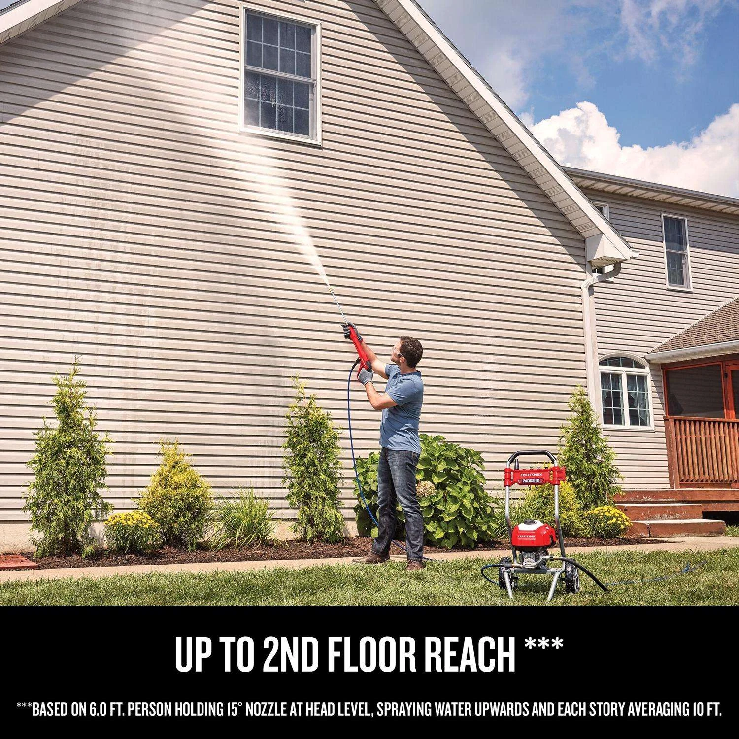 Craftsman CMEPW2400 2400 Psi Electric 1.1 Gpm Pressure Washer 6 Craftsman CMEPW2400 2400 Psi Electric 1.1 Gpm Pressure Washer - Image 4