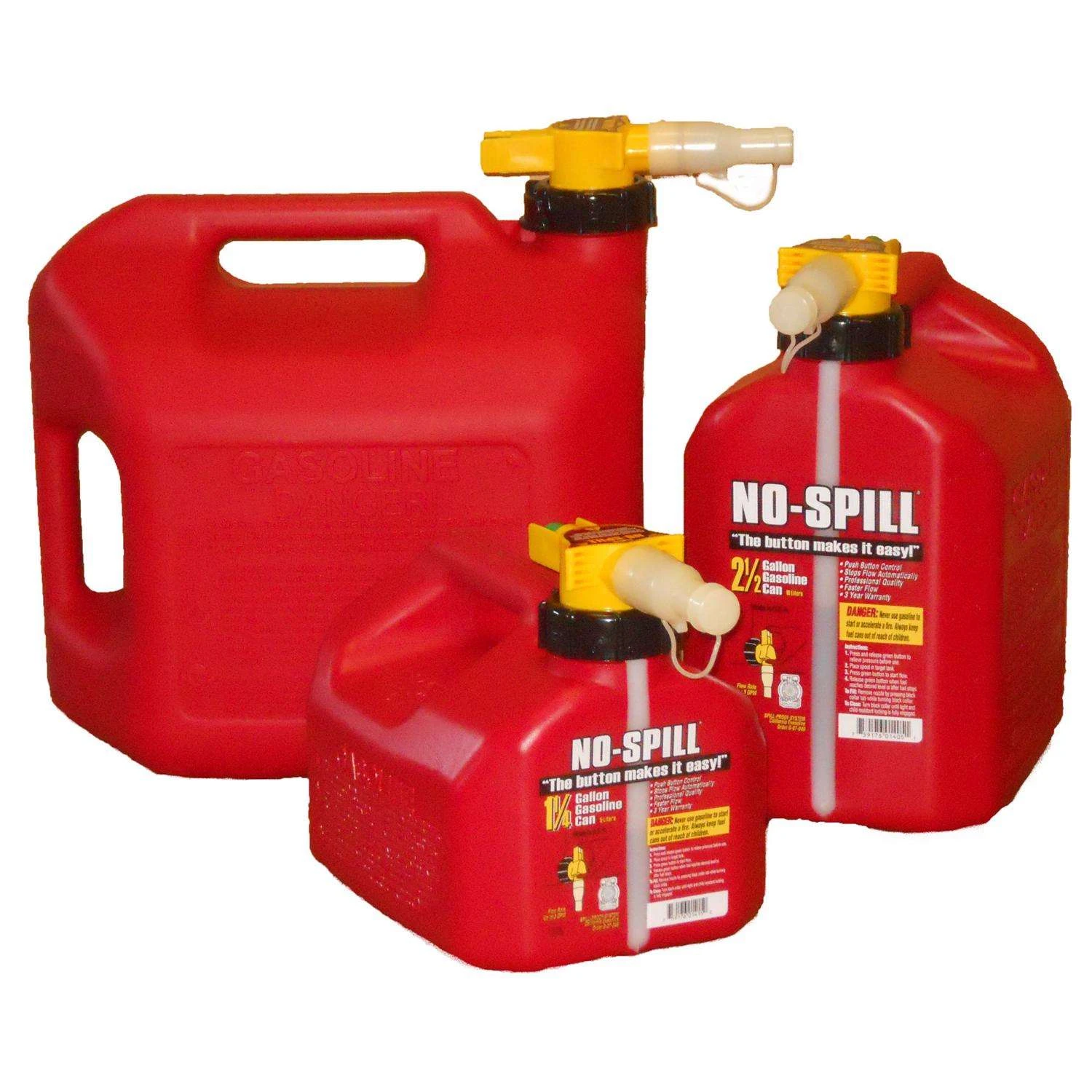 STIHL No-Spill Plastic Portable Fuel Container 1.25 Gal 3 STIHL No-Spill Plastic Portable Fuel Container 1.25 Gal