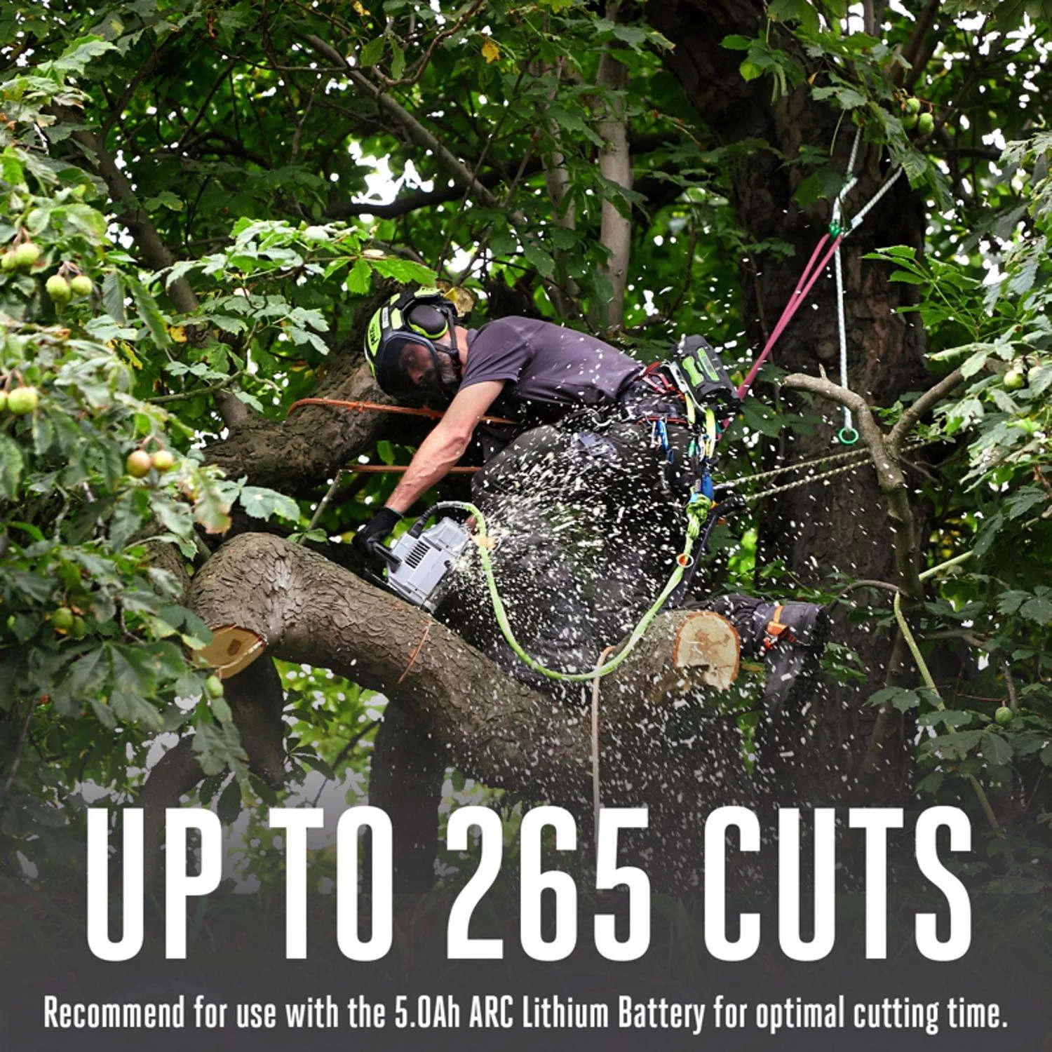 EGO Power+ Commercial Series CSX3000 12 In. 56 V Battery Chainsaw Tool Only 8 EGO Power+ Commercial Series CSX3000 12 In. 56 V Battery Chainsaw Tool Only - Image 6