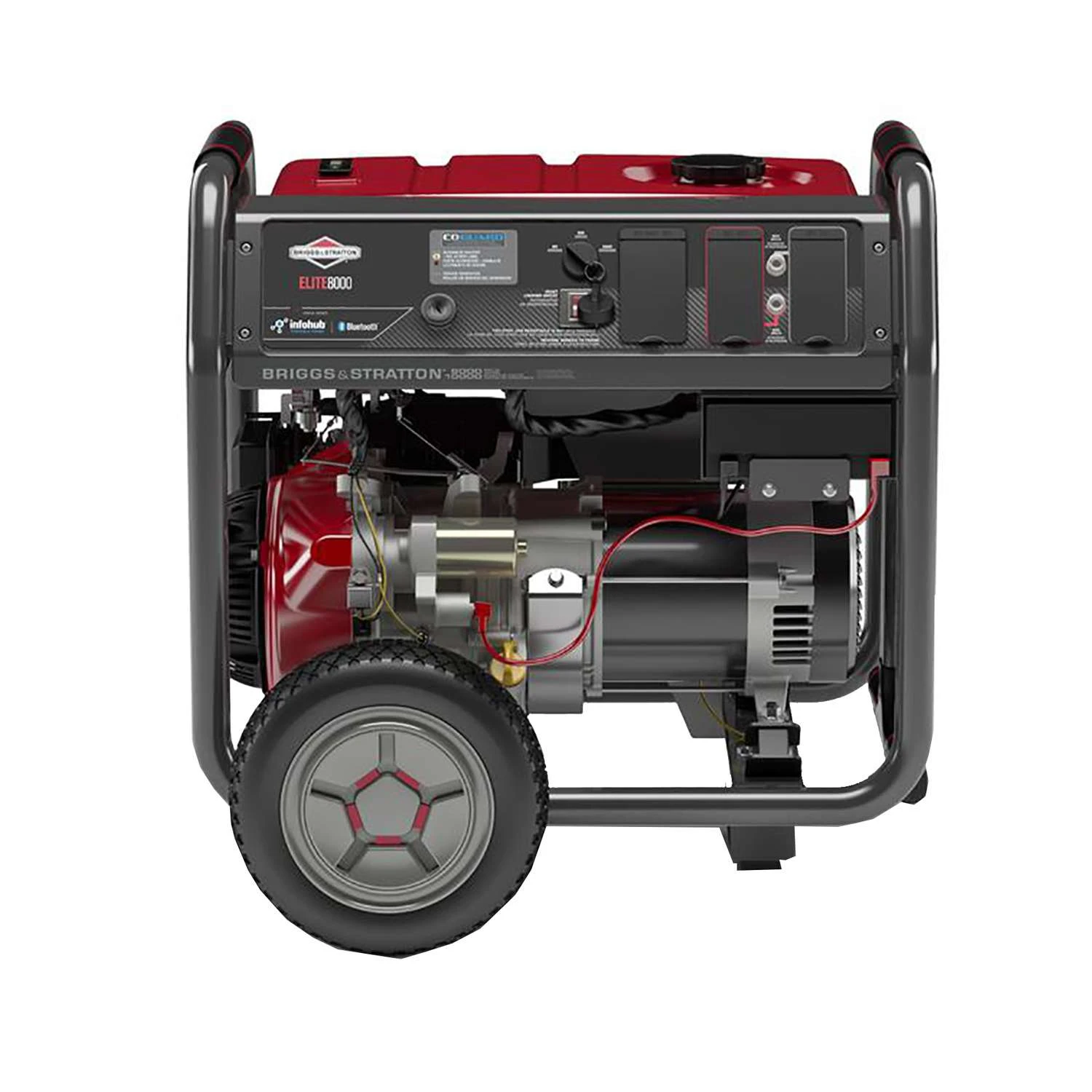 Briggs & Stratton Elite Series 8000 W 240 V Gasoline Portable Generator 3 Briggs & Stratton Elite Series 8000 W 240 V Gasoline Portable Generator