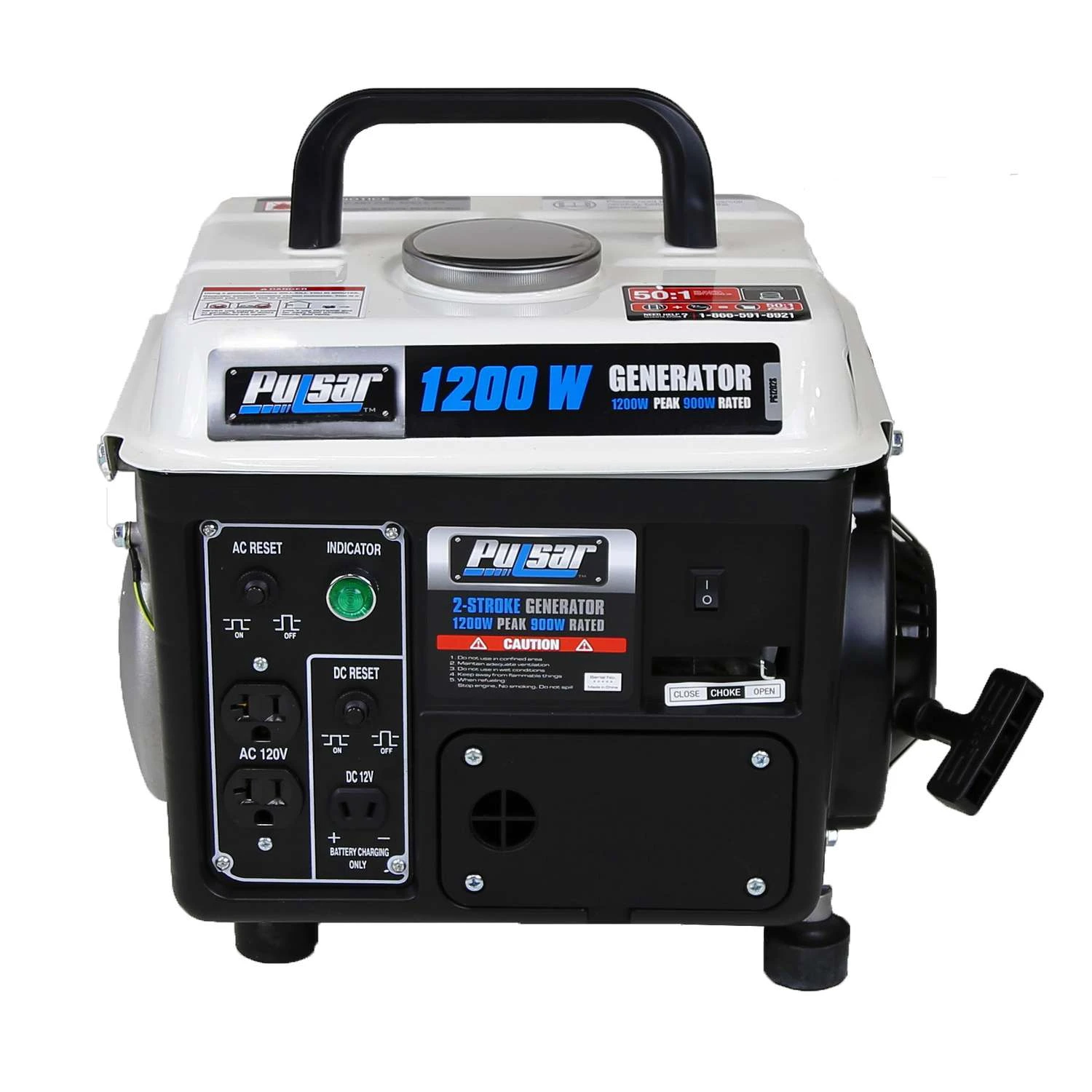 Pulsar 900 W 120 V Gasoline Portable Generator 4 Pulsar 900 W 120 V Gasoline Portable Generator - Image 2