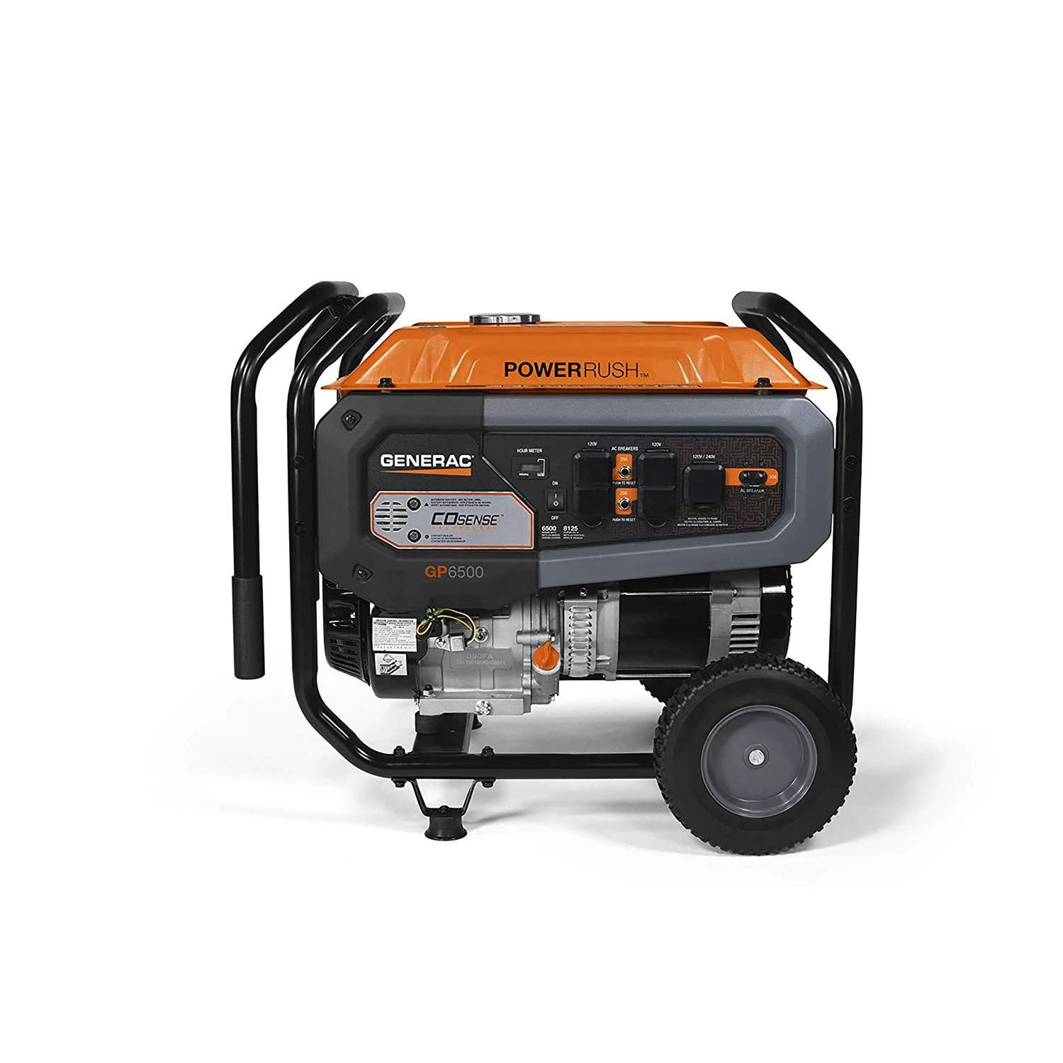 Generac GP Series 6500 W 240 V Gasoline Portable Generator 4 Generac GP Series 6500 W 240 V Gasoline Portable Generator - Image 2