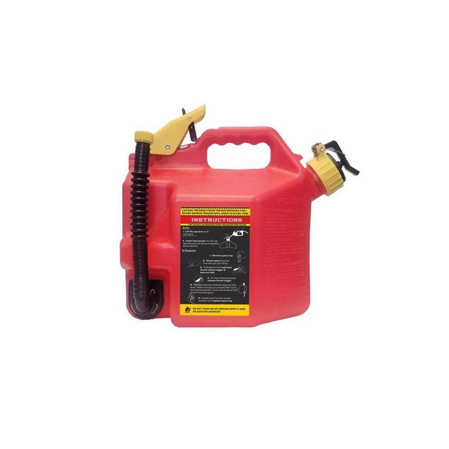 SureCan Plastic Safety Gas Can 2.2 Gal 4 SureCan Plastic Safety Gas Can 2.2 Gal - Image 2