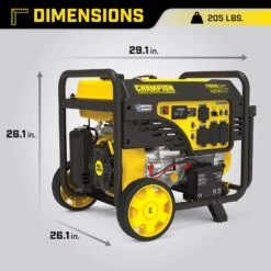 Champion 9200 W 120/240 V Gasoline Portable Generator 12 Champion 9200 W 120/240 V Gasoline Portable Generator -Power Lawn Equipment 368940f2 6e9a 4ec1 ae23 5e1de43d4104