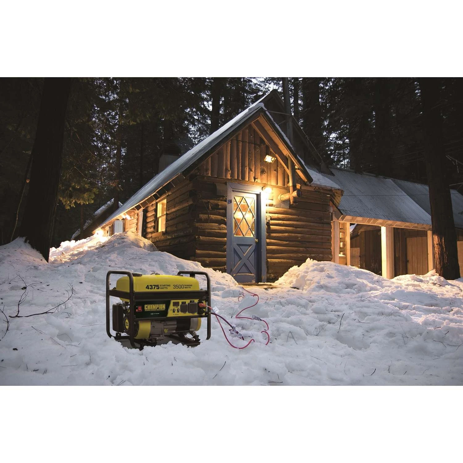 Champion 3500 W 120 V Gasoline Portable Generator 4 Champion 3500 W 120 V Gasoline Portable Generator - Image 2