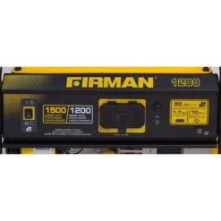 Firman 1200 W 120 V Gasoline Portable Generator Tool Only -Power Lawn Equipment 3ad1c7e5 fadd 45a9 aa42 6189f7a76218