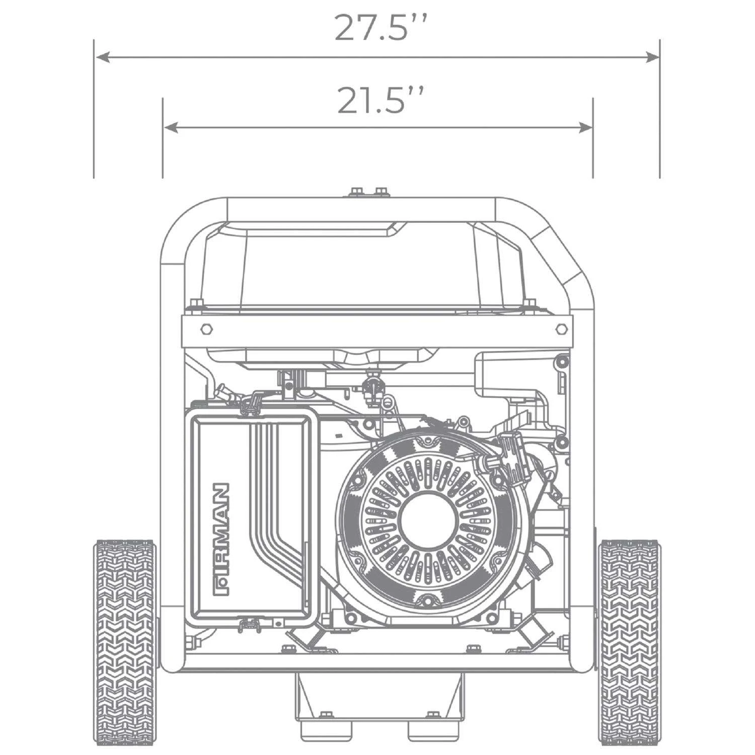 Firman 120/240 V Gasoline Generator 11 Firman 120/240 V Gasoline Generator - Image 9