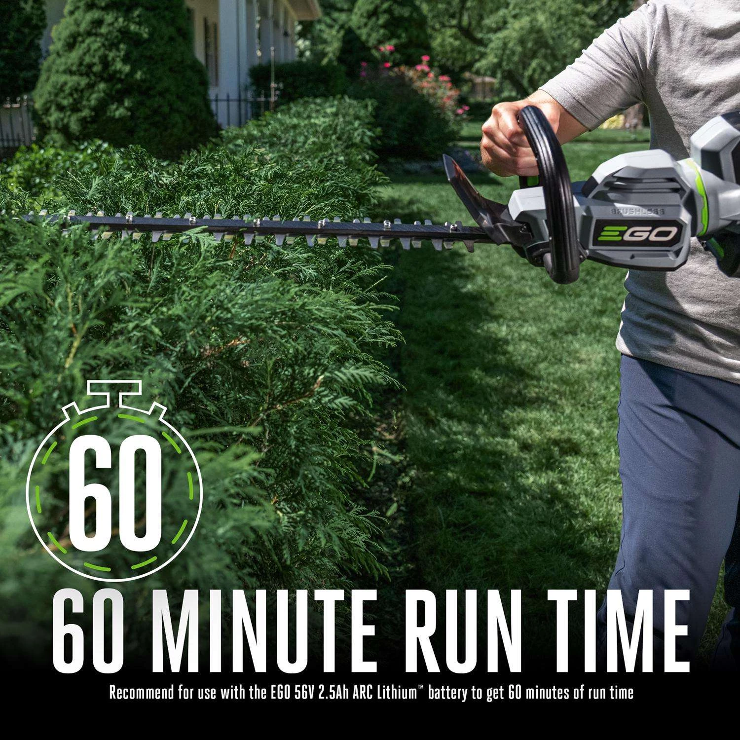 EGO Power+ HT2600 26 In. 56 V Battery Hedge Trimmer Tool Only 8 EGO Power+ HT2600 26 In. 56 V Battery Hedge Trimmer Tool Only - Image 6