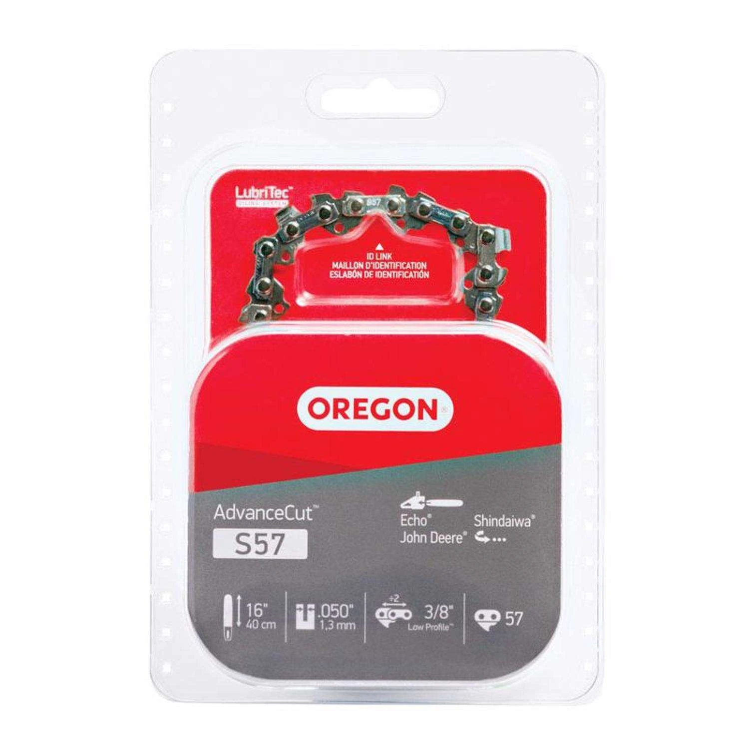 Oregon AdvanceCut S57 16 In. Chainsaw Chain 57 Links 3 Oregon AdvanceCut S57 16 In. Chainsaw Chain 57 Links
