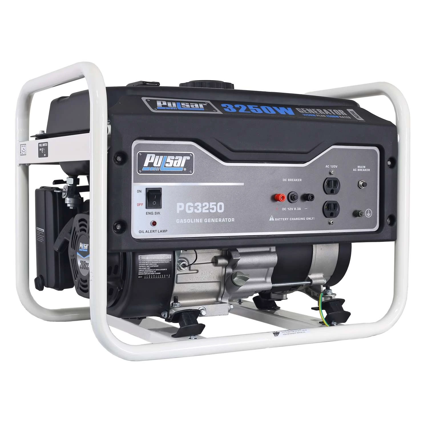 Pulsar 2500 W 120 V Gasoline Portable Generator 3 Pulsar 2500 W 120 V Gasoline Portable Generator