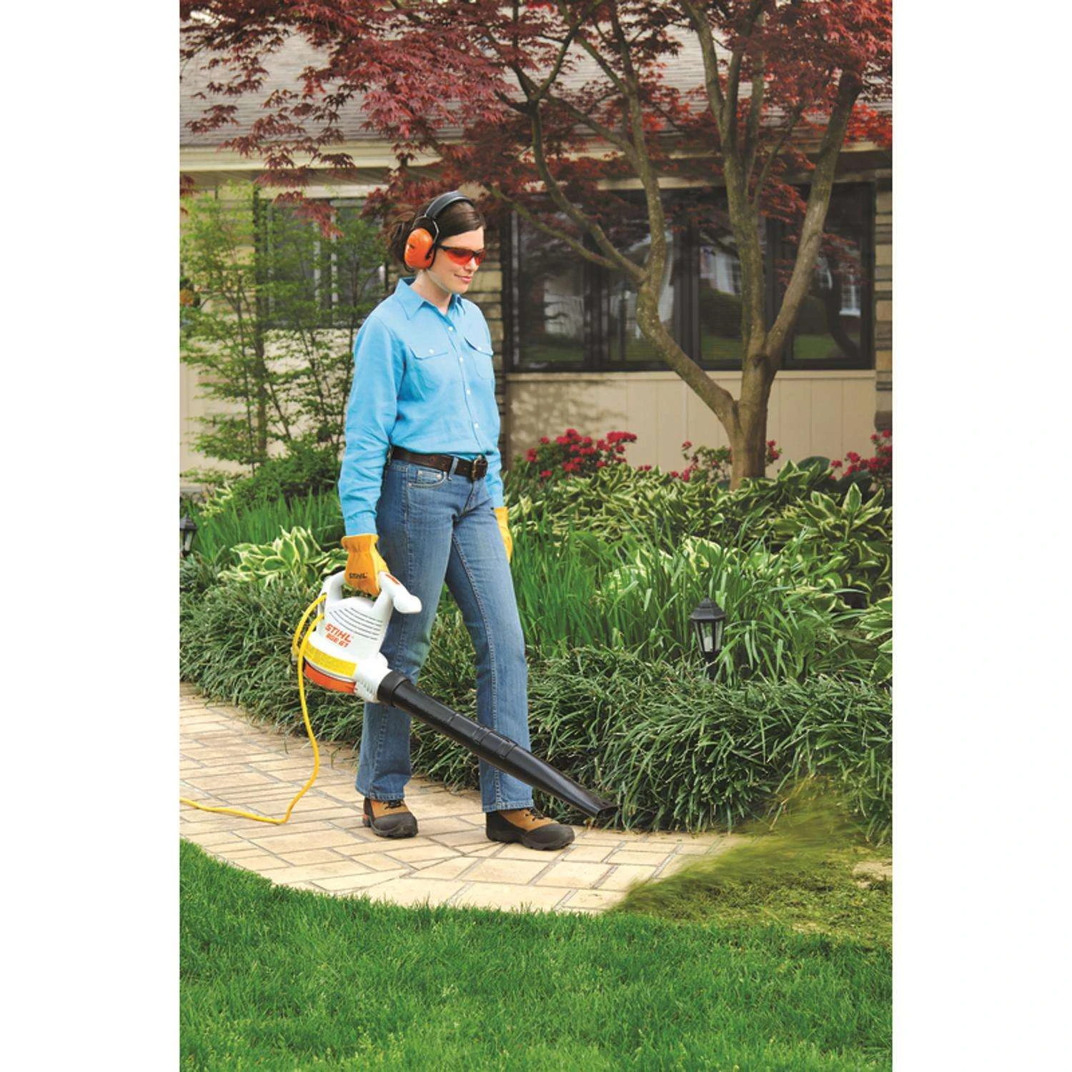 STIHL BGE 61 148 Mph 285 CFM 120 V Electric Handheld Leaf Blower 7 STIHL BGE 61 148 Mph 285 CFM 120 V Electric Handheld Leaf Blower - Image 5