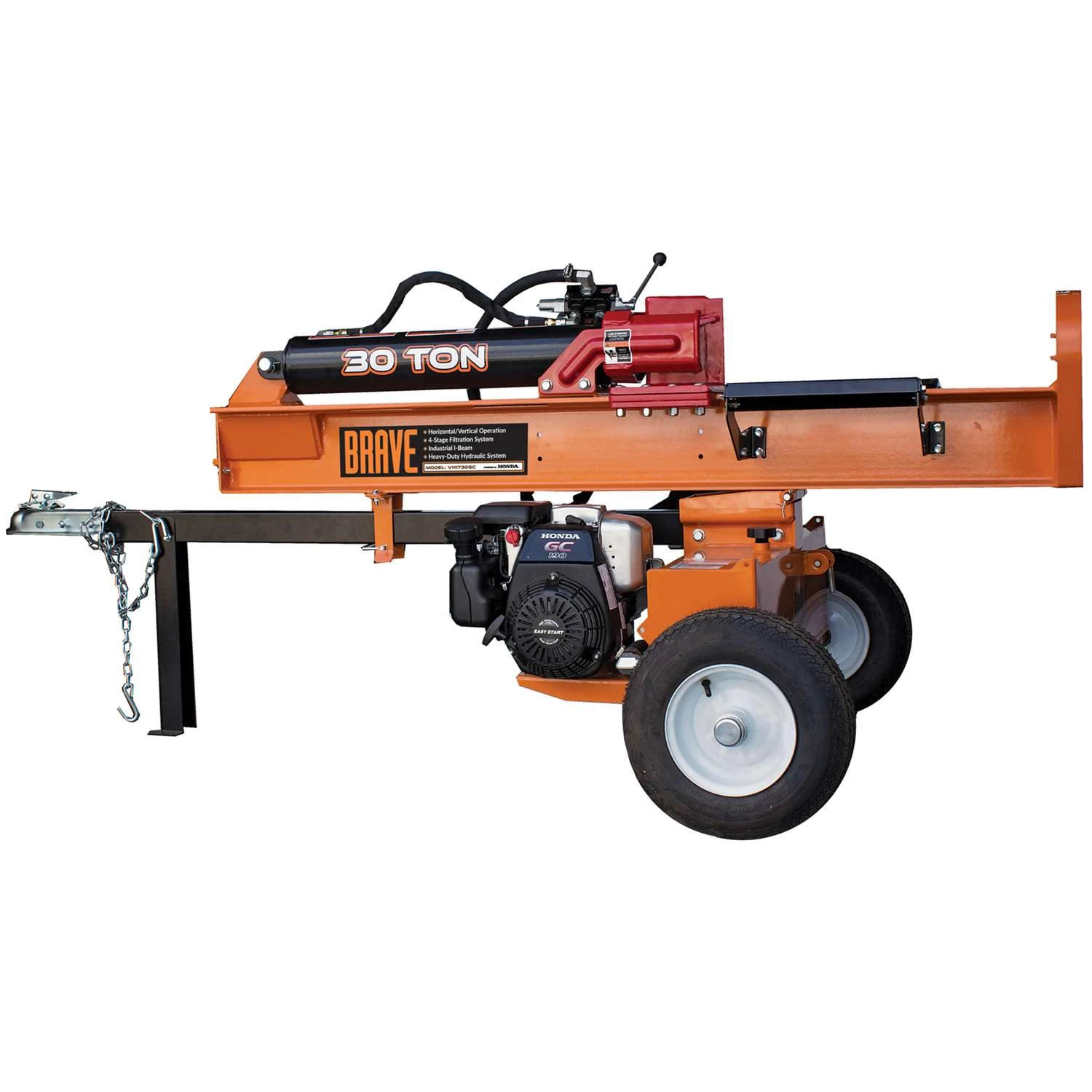 Brave 24 Ton Gas 160 Cc 4-Cycle Log Splitter 5 Brave 24 Ton Gas 160 Cc 4-Cycle Log Splitter - Image 3