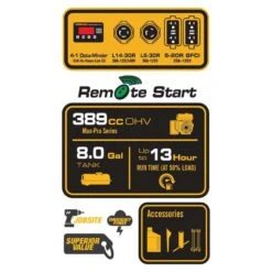 Firman Performance Series 5700 W 120/240 V Gasoline Portable Generator 18 Firman Performance Series 5700 W 120/240 V Gasoline Portable Generator -Power Lawn Equipment 4492a042 ae98 428d 8188 5741d85c91e5