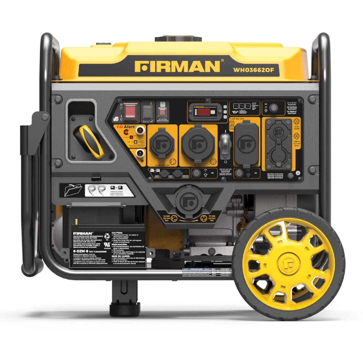 Firman Whisper Hybrid Series 4500 W 120 V Gasoline Or Propane Portable Inverter Generator 4 Firman Whisper Hybrid Series 4500 W 120 V Gasoline Or Propane Portable Inverter Generator - Image 2