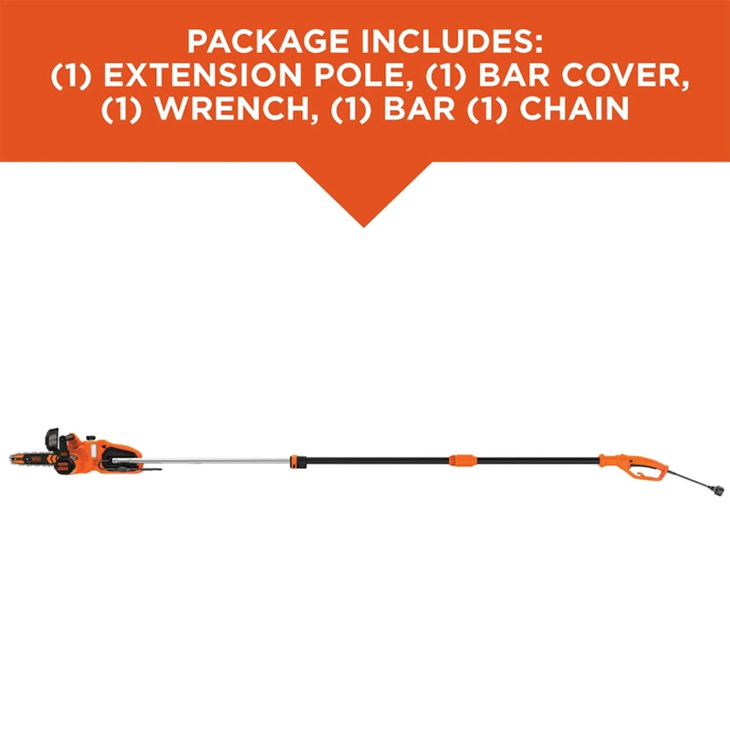 Black & Decker Black+Decker 10 In. Electric Pole Saw 9 Black & Decker Black+Decker 10 In. Electric Pole Saw - Image 7