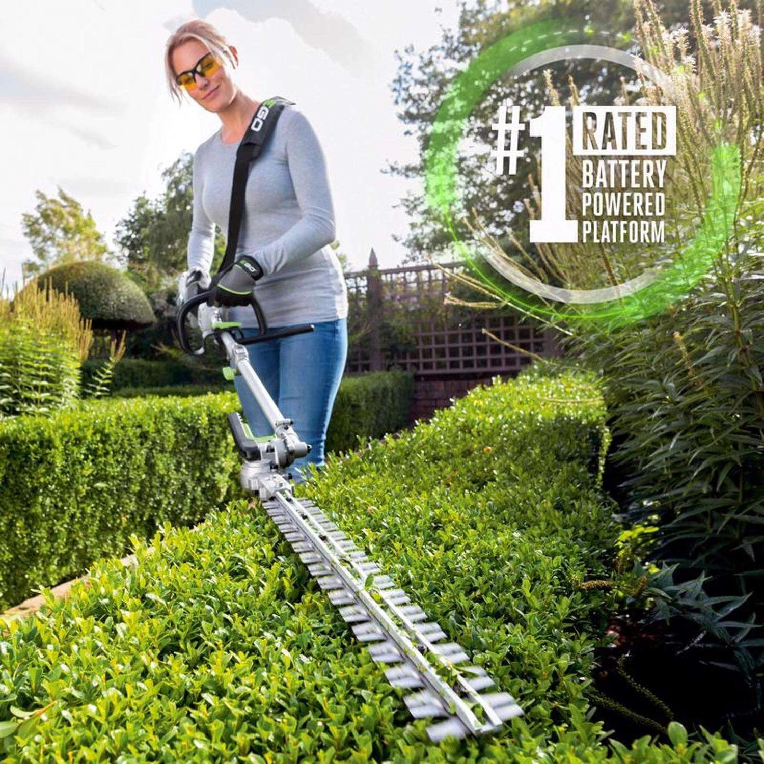 EGO Power+ Multi-Head System HTA2000 20 In. Battery Hedge Trimmer Attachment Tool Only 5 EGO Power+ Multi-Head System HTA2000 20 In. Battery Hedge Trimmer Attachment Tool Only - Image 3
