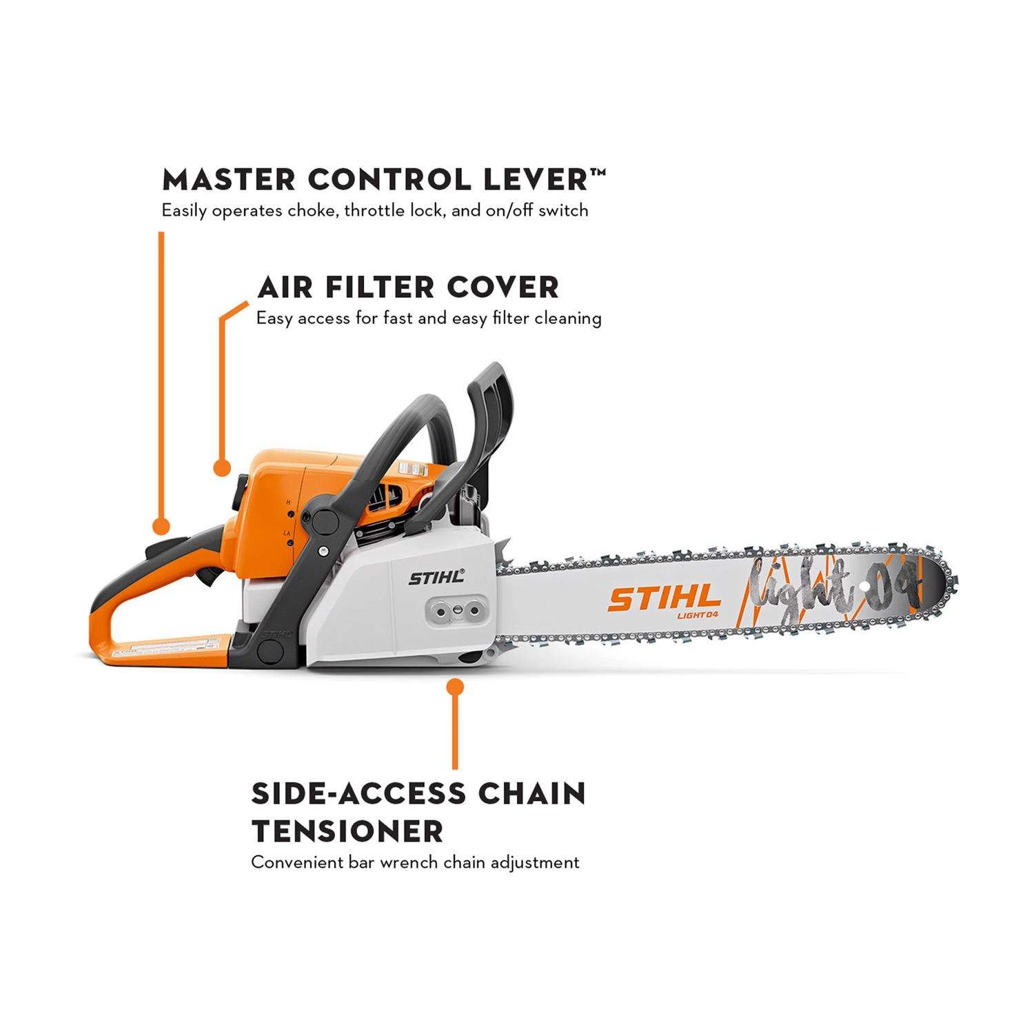 STIHL MS 250 18 In. Gas Chainsaw 4 STIHL MS 250 18 In. Gas Chainsaw - Image 2