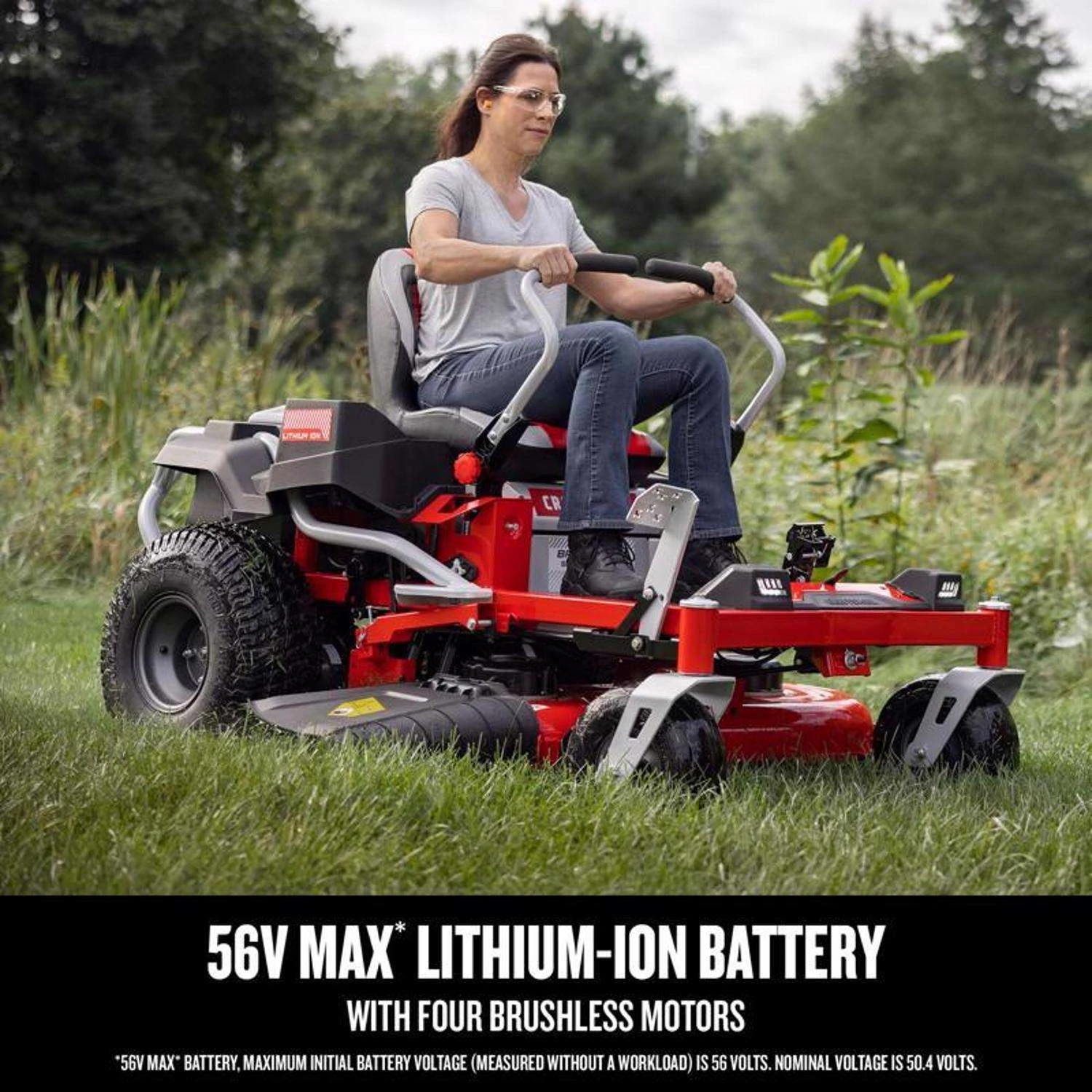 Craftsman CMCRM233401 42 In. Electric 56 V Battery Zero Turn Riding Mower Kit (Battery & Charger) 4 Craftsman CMCRM233401 42 In. Electric 56 V Battery Zero Turn Riding Mower Kit (Battery & Charger) - Image 2