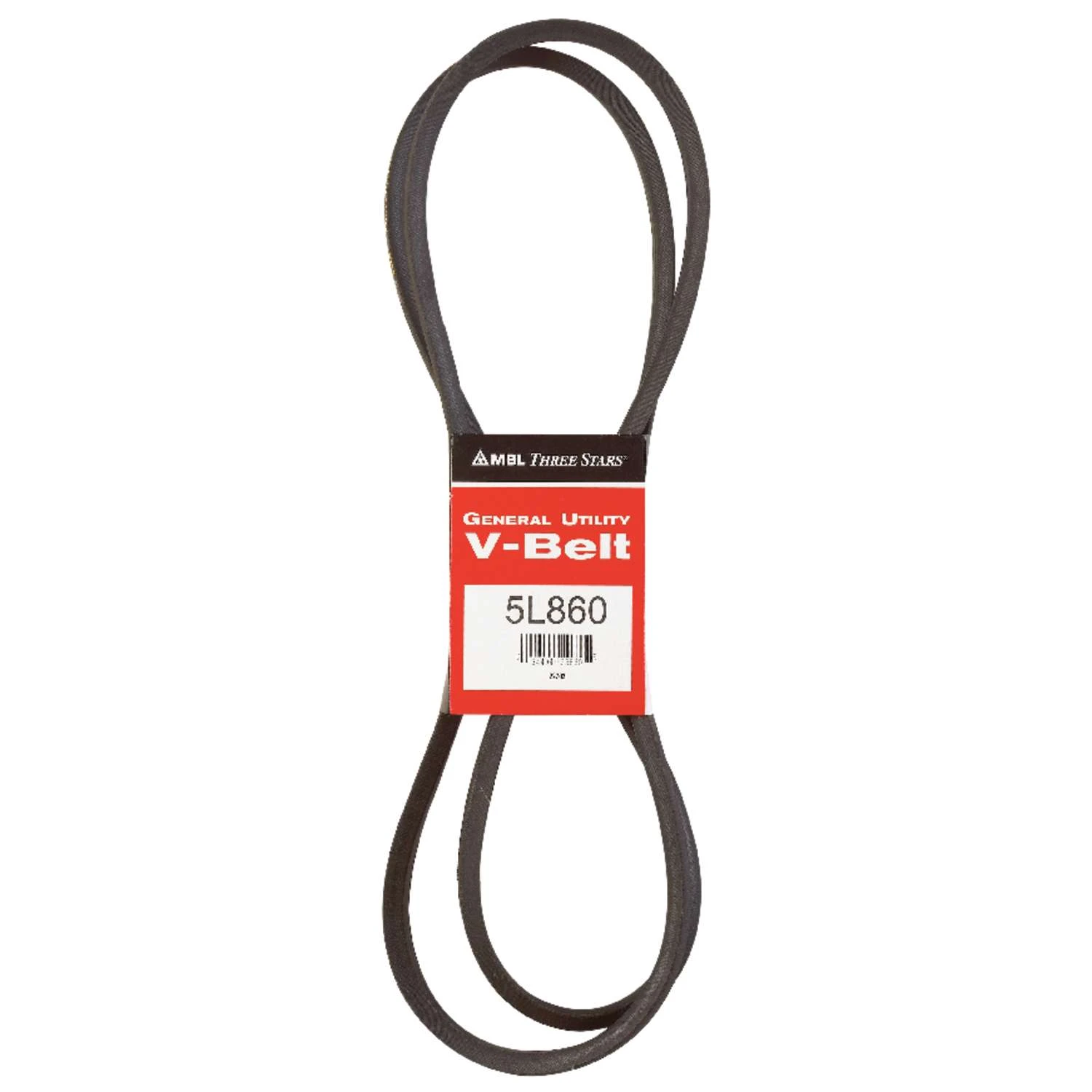 Mitsuboshi FHP 5L860 Standard General Utility V-Belt 0.63 In. W X 86 In. L For Fractional Horsepower 3 Mitsuboshi FHP 5L860 Standard General Utility V-Belt 0.63 In. W X 86 In. L For Fractional Horsepower