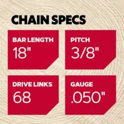 Oregon PowerCut E68 18 In. Chainsaw Chain 68 Links 14 Oregon PowerCut E68 18 In. Chainsaw Chain 68 Links -Power Lawn Equipment 5380d805 5d7f 493f 9568 dff7f9fa60f1