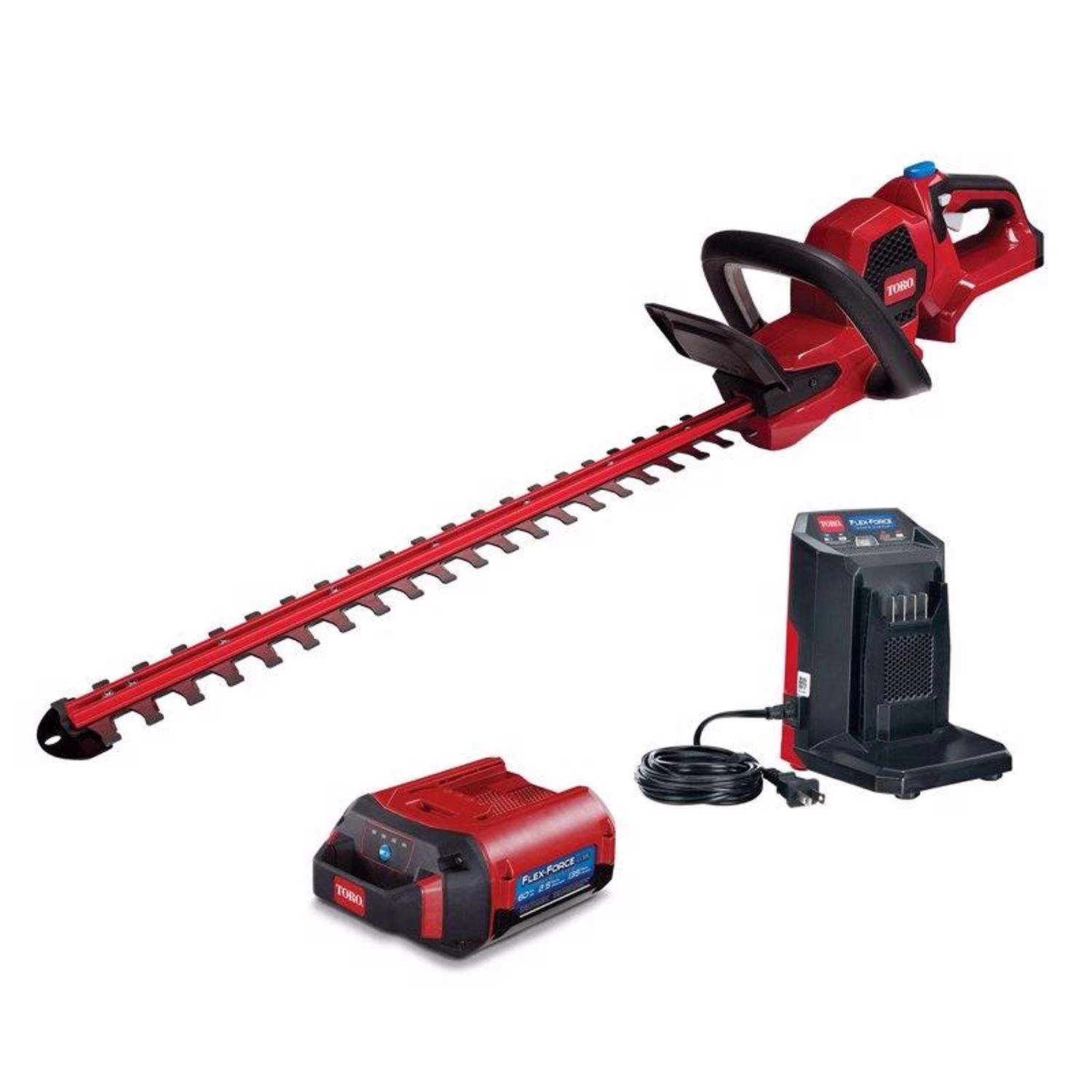 Toro Flex Force 51841 24 In. 60 V Battery Hedge Trimmer Kit (Battery & Charger) 3 Toro Flex Force 51841 24 In. 60 V Battery Hedge Trimmer Kit (Battery & Charger)
