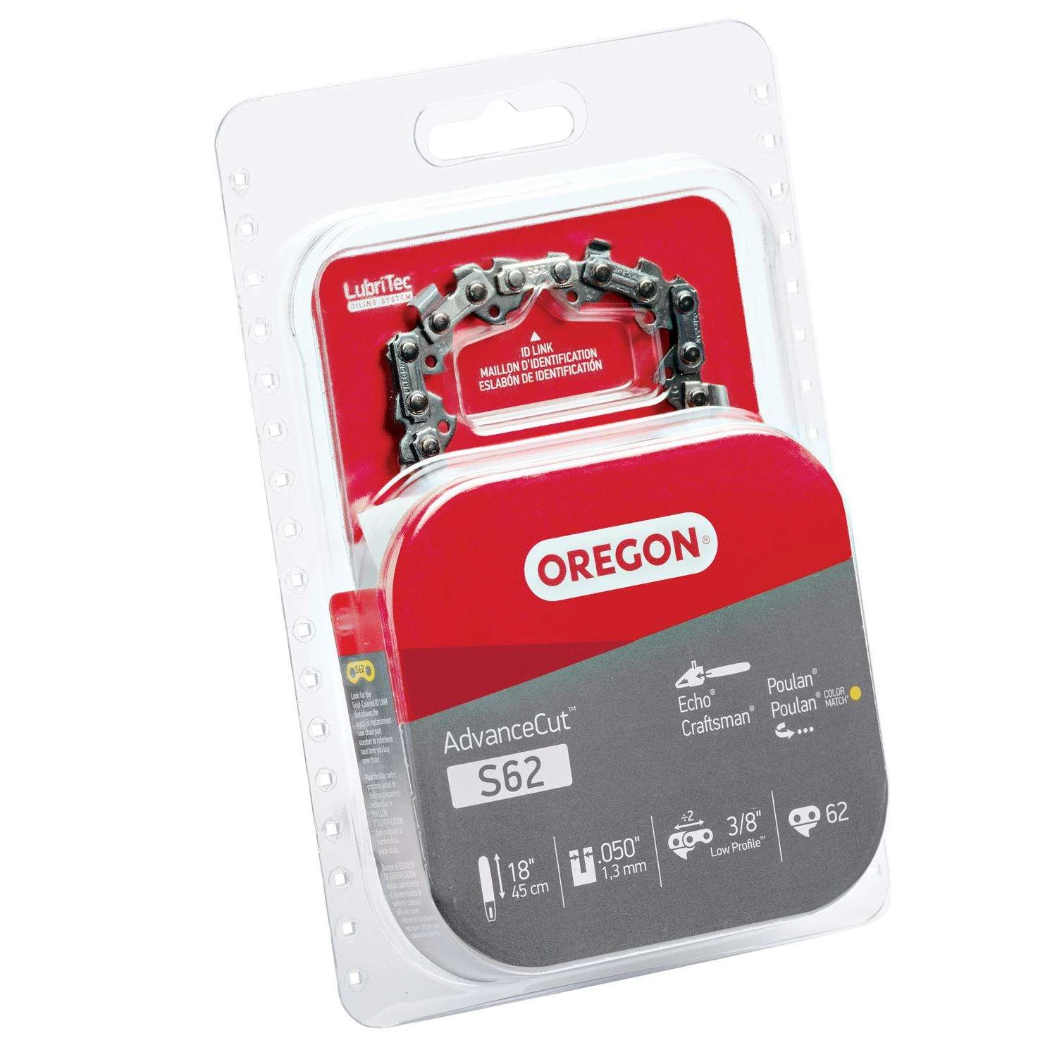 Oregon AdvanceCut S62 18 In. Chainsaw Chain 62 Links 6 Oregon AdvanceCut S62 18 In. Chainsaw Chain 62 Links - Image 4