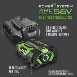EGO Power+ LB6151 170 Mph 615 CFM 56 V Battery Handheld Leaf Blower Kit (Battery & Charger) W/ 2.5 AH BATTERY -Power Lawn Equipment 545fa690 d9e6 427e b7e7 3bcb4203f46e