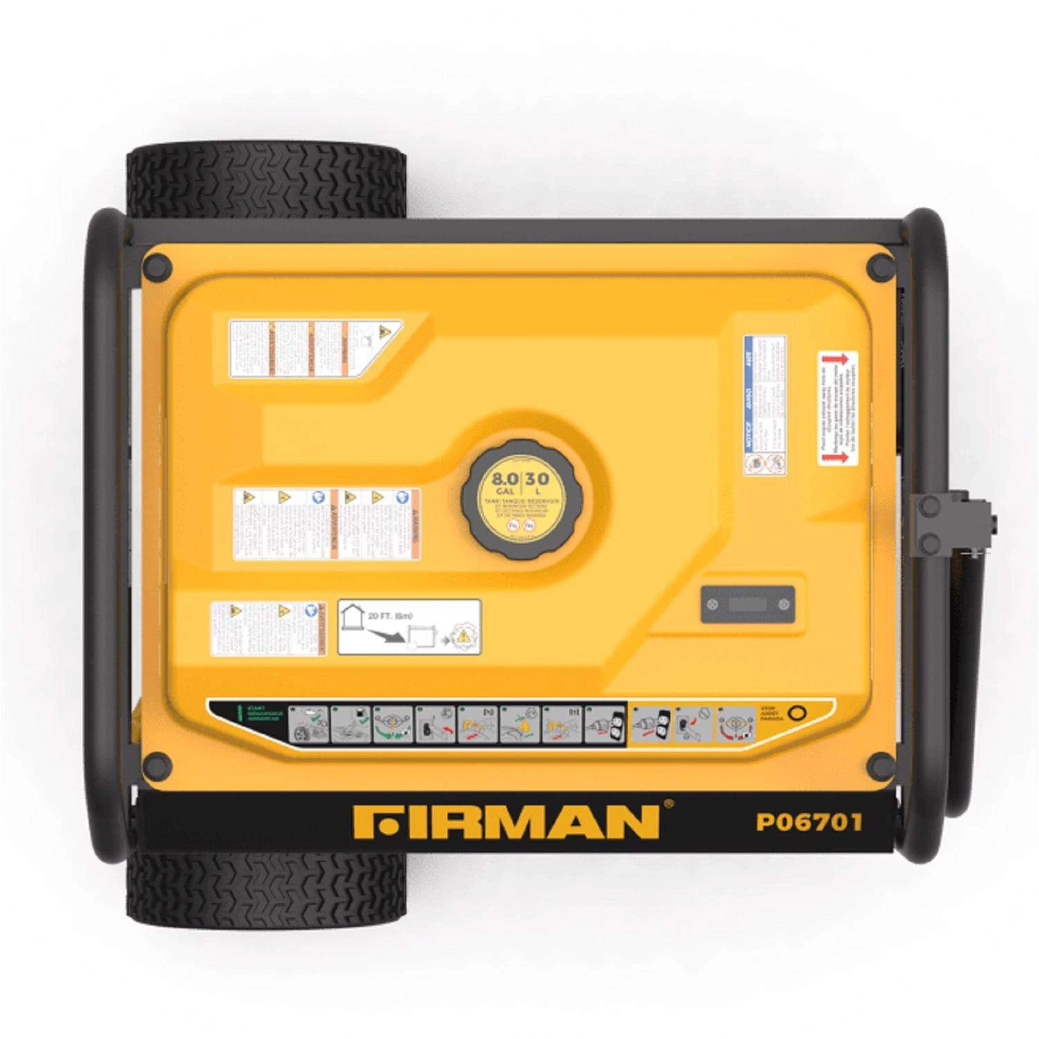 Firman 120/240 V Gasoline Generator 6 Firman 120/240 V Gasoline Generator - Image 4