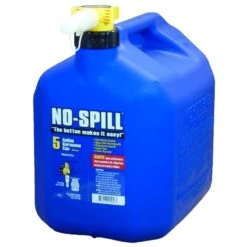 No-Spill Plastic Kerosene Can 5 Gal
