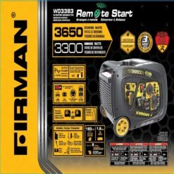 Firman Whisper Series 3600 W 120 V Gasoline Inverter Generator -Power Lawn Equipment 55bc3e37 2442 4786 9cf4 7f2b1bc05b06