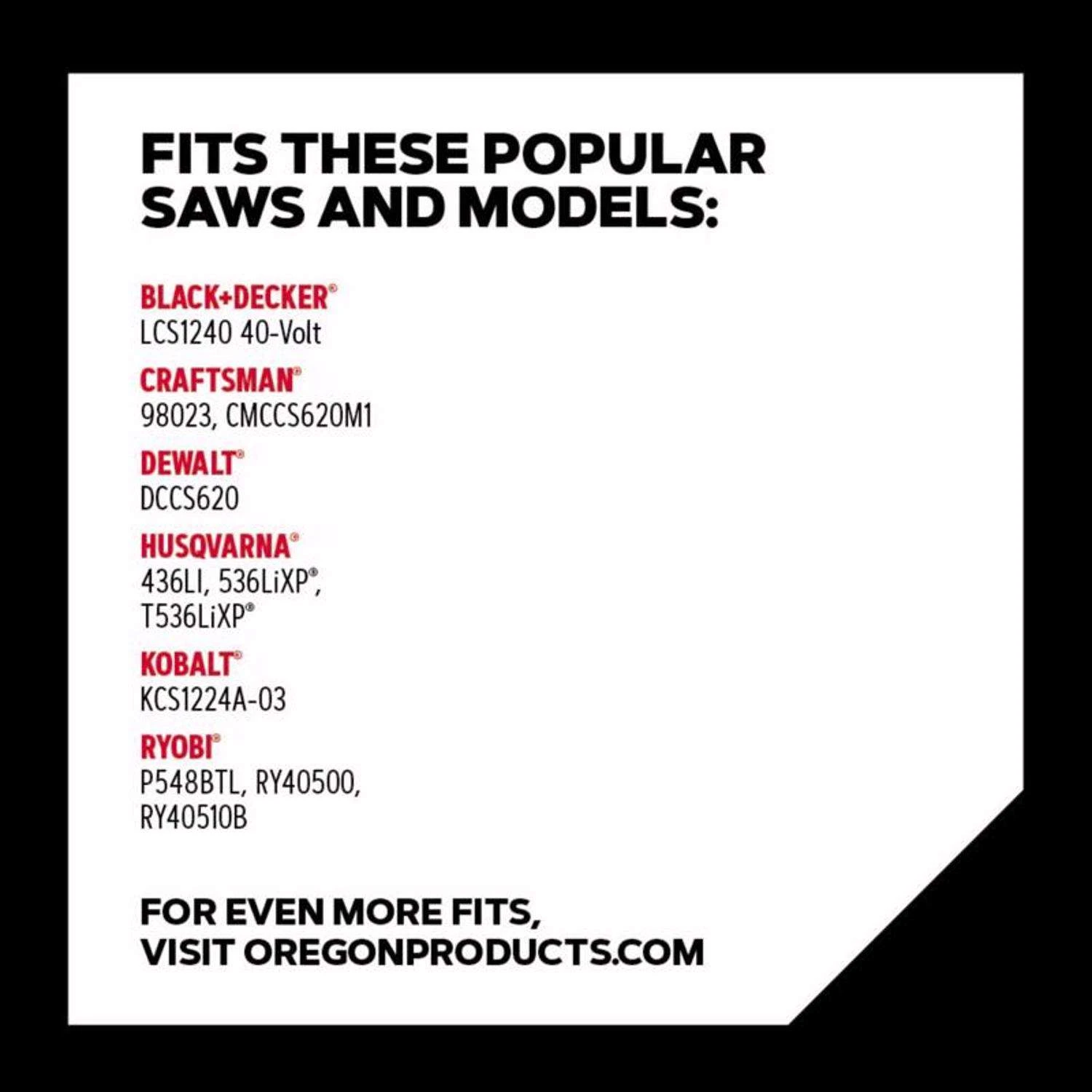 Oregon AdvanceCut R45 12 In. Chainsaw Chain 45 Links 4 Oregon AdvanceCut R45 12 In. Chainsaw Chain 45 Links - Image 2