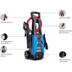 AR Blue Clean OEM Branded 1700 Psi Electric 1.7 Gpm Pressure Washer 14 AR Blue Clean OEM Branded 1700 Psi Electric 1.7 Gpm Pressure Washer -Power Lawn Equipment 56ef558f dd33 4f13 8826 060bbe6b431e