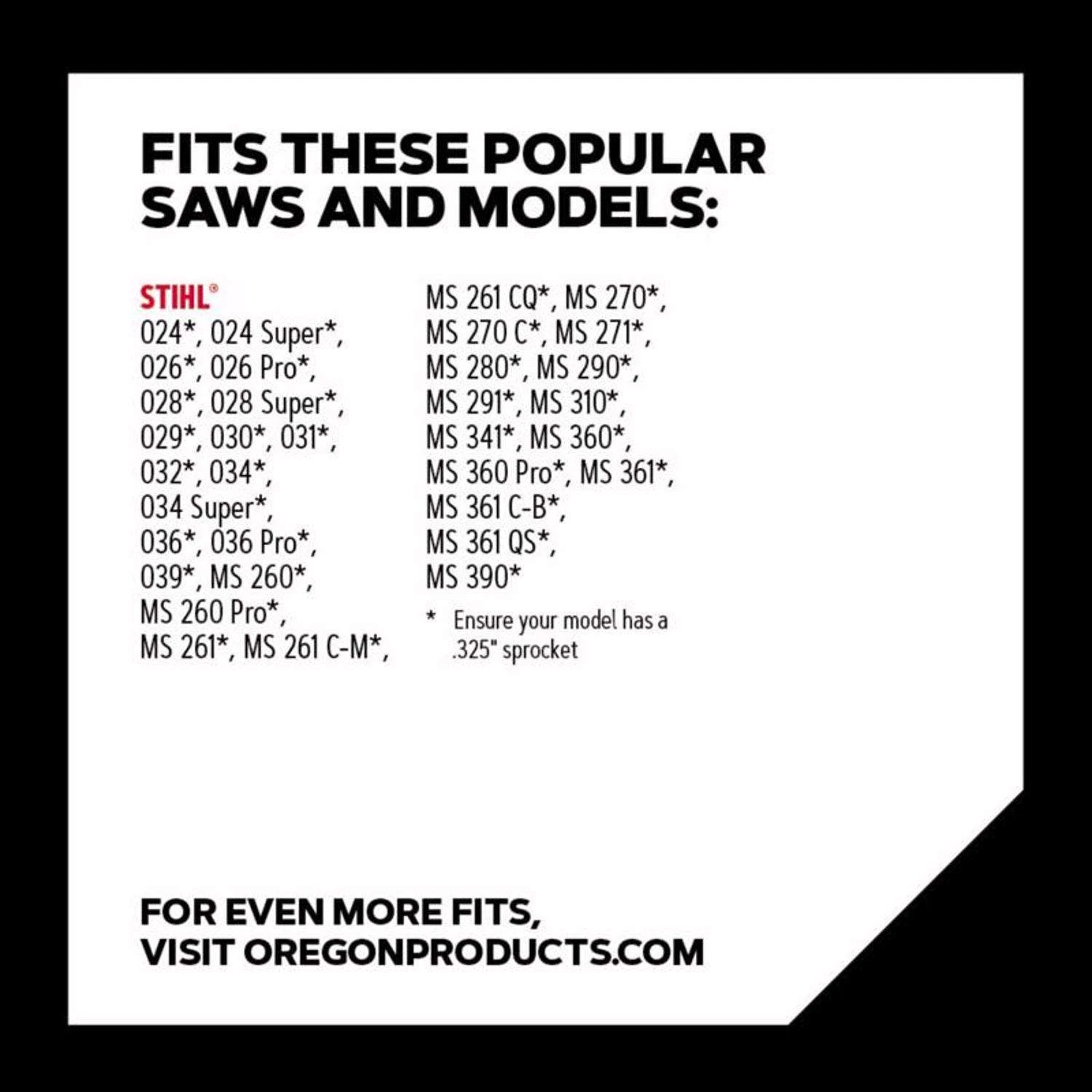 Oregon ControlCut L74 18 In. Chainsaw Chain 74 Links 4 Oregon ControlCut L74 18 In. Chainsaw Chain 74 Links - Image 2